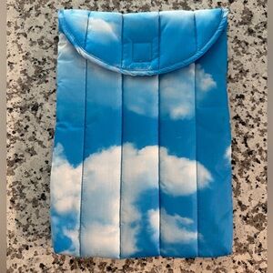 BAGGU Puffy Laptop Sleeve 13/14in - Clouds (Please Read Description)